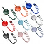 3 in 1 telescopic charging cable